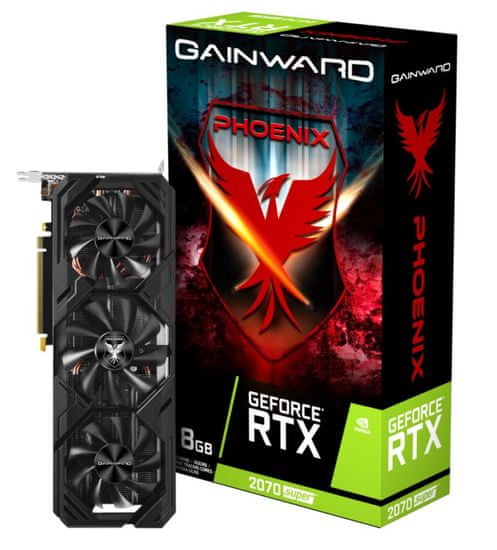 Gainward GeForce RTX 2070 SUPER Phoenix V1 grafička kartica, 8 GB GDDR6, HDMI, DisplayPort