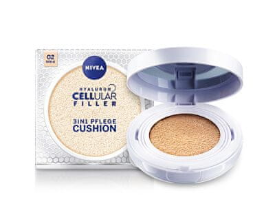 Nivea šminka za njegu u spužvi 3u1 Cellular Filler, 15 g, 02 Medium