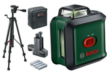 Bosch Universal Level 360 linijski laser sa zelenim snopom + stalkom + držalom