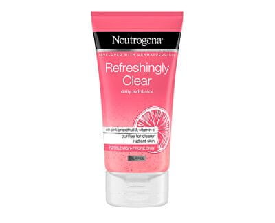 Neutrogena osvježavajući piling s ekstraktom ružičastog grejpa Refreshingly Clear, Daily Exfoliator, 150 ml