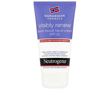   Neutrogena dnevna krema za ruke Visibly Renew SPF 20 (Elasti-Boost Hand Cream), 75 ml