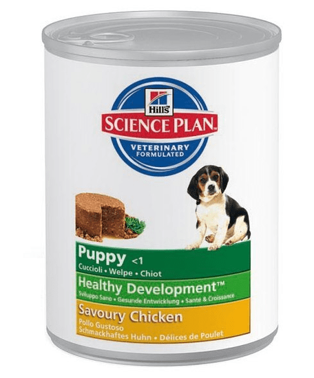 Hill's mokra hrana za štence, piletina Canine Puppy Chicken 370 g