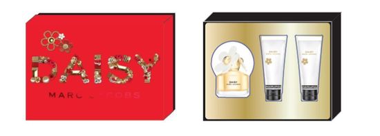 Marc Jacobs Daisy poklon komplet EDT toaletna voda, 75 ml + mlijeko za tijelo, 75 ml + gel za tuširanje, 75 ml