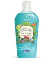 Kozmetika Afrodita šampon za kosu i tijelo, morske alge & ružmarin, 1000 ml