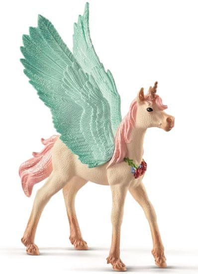 Schleich 70575 figura Ukrašeno ždrijebe Pegaz jednorog