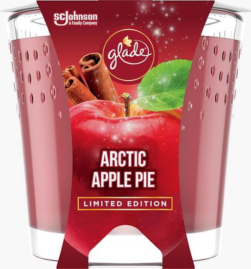 Glade Mirisna svijeća, jabuka/cimet, W20, 129 g