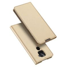 Dux Ducis Skin Pro preklopna kožna maska za Xiaomi Redmi 10X 4G / Redmi Note 9, zlato