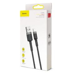 BASEUS Cafule kabel USB / Lightning QC3.0 2A 3m, crno/siva