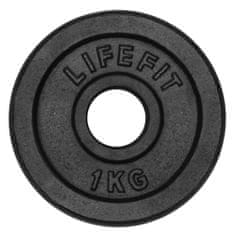 Rulyt LifeFit uteg, crni, 1 kg