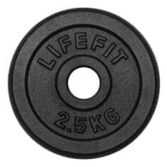 Rulyt LifeFit uteg, crni, 2,5 kg