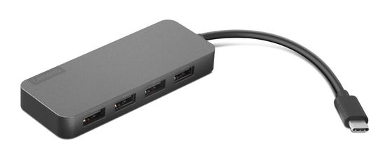 Lenovo USB-C hub, 4 USB-A ulazi (4X90X21427)