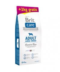 Brit Care Adult Large Breed briketi, s janjetinom i rižom, 12 + 2 kg