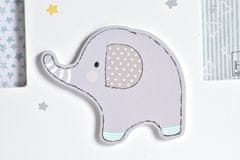 Innova GLITTER ELEPHANT MDF okvir multi bijeli