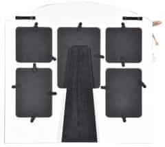 Innova GLITTER ELEPHANT MDF okvir multi bijeli