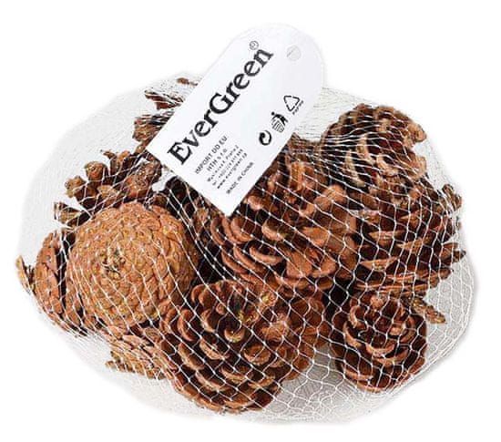 EverGreen Dekorativni češer sa šljokicama, 200 g B