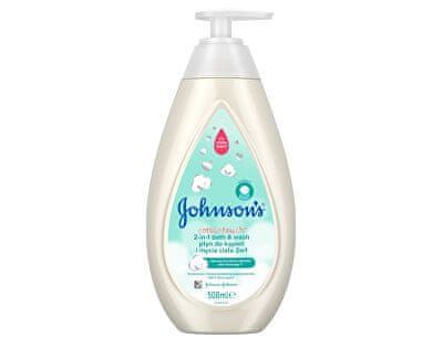 JOHNSON´S gel za kupanje i tuširanje 2u1 Cottontouch, 500 ml