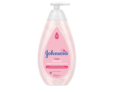 JOHNSON´S nježni gel za čišćenje (Soft Wash), 500 ml