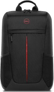 Moderni ruksak za laptop Dell Gaming Lite ruksak 17-inčni remen s dvostrukim patentnim zatvaračem i naramenicama Podesive trake Najlon Trajni materijal Držači za piće sprijeda Vodootporna završna obrada