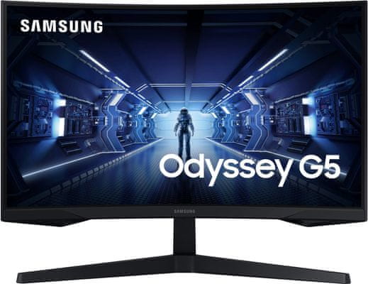  Samsung Odyssey G5 monitor (LC27G55TQWUXEN) širokozaslonski zaslon 21,5 inča 16: 9 hdmi vga dp