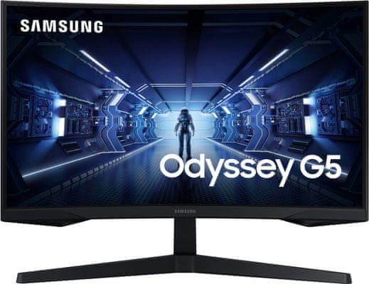  Samsung Odyssey G5 monitor (LC27G55TQWUXEN) širokozaslonski zaslon 21,5 inča 16: 9 hdmi vga dp