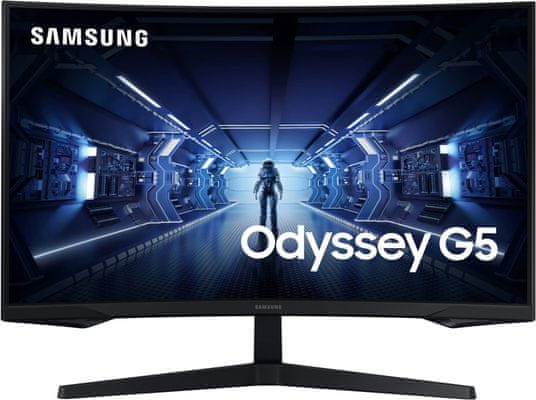 MonitorSamsung Odyssey G5 (LC32G55TQWUXEN) širokozaslonski monitor 31,5 inča 16:9 hdmi vga dp