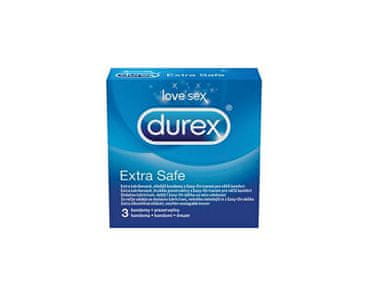  Durex Extra Safe kondomi, 3 komada