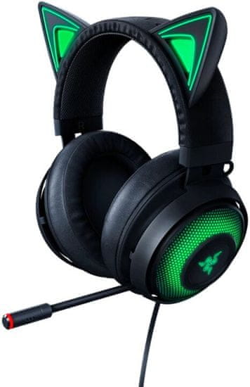 Razer Kraken Kitty gaming slušalice, crne