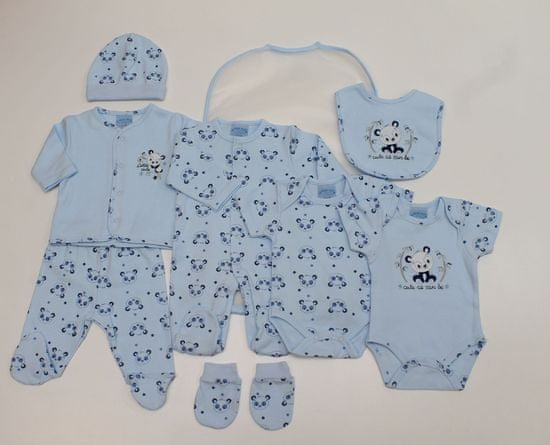 Just Too Cute poklon paket za dojenčad 8set za dječake, panda