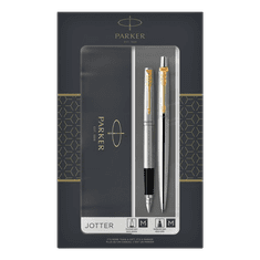 Parker Jotter Duo GT set, srebrni