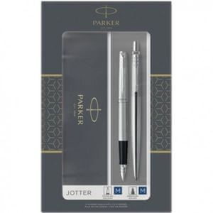  Parker Jotter Duo CT set, srebrni