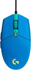 Logitech G102 LightSync gaming miš, plavi