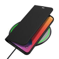 Dux Ducis Skin Pro preklopna kožna maska za iPhone 12 Pro Max, crno