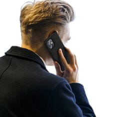 Dux Ducis Skin Pro preklopna kožna maska za iPhone 12 / 12 Pro, crno
