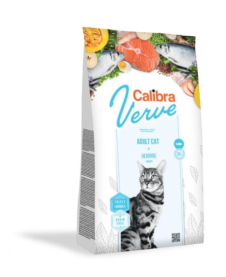 Calibra Verve Adult suha hrana za mačke, salamura, bez žitarica, 3,5 kg