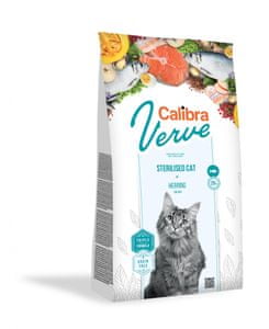  Calibra-Verve Sterilised suha hrana za sterilizirane mačke, haringa, bez žitarica, 750 g