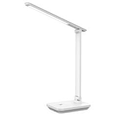 Platinet PDL6731 stolna LED svjetiljka, ugrađena punjiva baterija, upravljanje na dodir, bijela