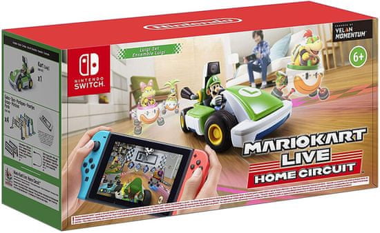 Nintendo Switch Mario Kart Live Home Circuit – Luigi igra (NSS427)