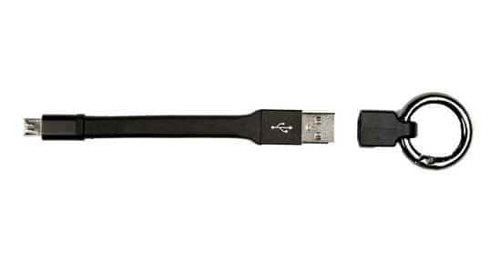 Ring privjesak za ključeve s USB kabelom, 2 u 1