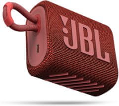 JBL bežični zvučnik GO 3, crvena