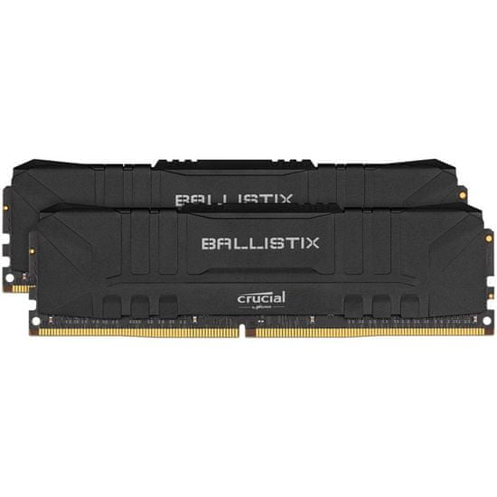 Crucial Ballistix Black memorija (RAM), 64 GB kit (2x32GB) DDR4, 3200 MHz, CL16, 1,35 V (BL2K32G32C16U4B)