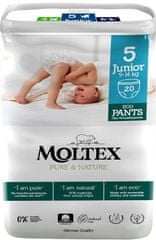 MOLTEX MOLTEX Moltex Pure Pelene gaćice & Nature Junior 9-14 kg (20 komada)