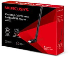 Mercusys MU6H USB bežični adapter, AC650, dual band