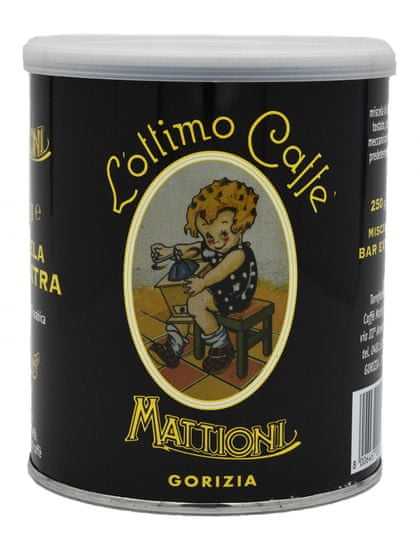 Mattioni kava, mljevena, smeđa, 250 g, u limenci