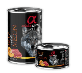 Alpha Spirit Beef & Mellon hrana za pse, govedina, dinja, 400 g