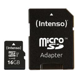 Intenso Premium Micro SDXC memorijska kartica, 16 GB, 45 MB/s, UHS-I