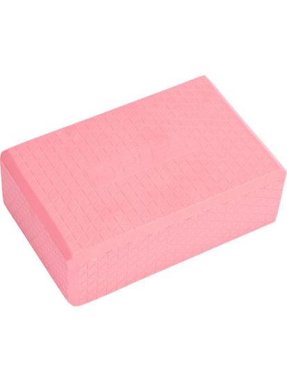 Pure2Improve joga blok, ružičasti