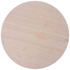 Vidaxl Stolići za kavu 3 kom crni