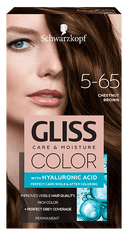 Schwarzkopf Gliss Color Care & Moisture boja za kosu, 5-65 Chestnut Brown