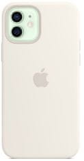 Apple iPhone 12/12 Pro Silicone Case maska, MagSafe, White