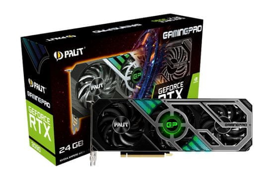 PALiT GamingPro GeForce RTX 3090 grafička kartica, 24 GB GDDR6X